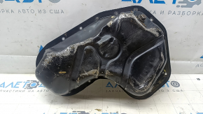 Oil pan 2GR-FXE Lexus RX450h 10-15 is dented, bent