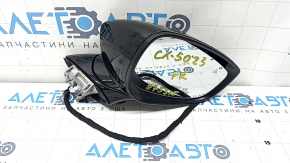 Right side mirror assembly Mazda CX-50 23-25, 6 pins, turn signal, BSM, black