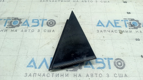 VW Passat B8 16-19 USA rear right door triangle, glossy black, spider web