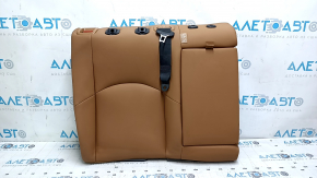 Backrest of the rear row of seats, 2nd row, right, Lexus UX200 UX250h 19-25, brown leather, with belt