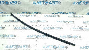 Molding door-glass center rear left VW Passat b8 16-19 USA matte, bent