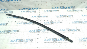 Molding door-glass center rear left VW Passat b8 16-19 USA matte, bent
