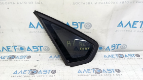 Rear left window, blind glass, VW Passat b8 16-19 USA, matte black, scratches