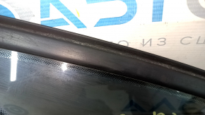 Rear left window, blind glass, VW Passat b8 16-19 USA, matte black, scratches