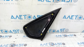 Rear left window, blind glass, VW Passat b8 16-19 USA, matte black, scratches