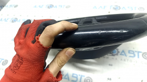 Naked steering wheel VW Passat b8 16-19 USA leather black, without trim and buttons, needs cleaning, scratches