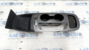 Chevrolet Malibu 16-25 center console cup holder trim, gray, scratches, no button or indicator