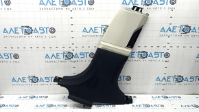 BMW 7 G11 G12 16-22 black and beige center pillar trim, tear