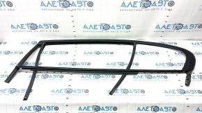 Molding rear left door BMW 7 G12 16-22 black gloss