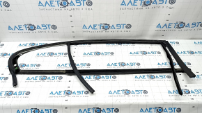 Molding rear left door BMW 7 G12 16-22 black gloss