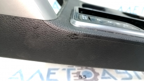 Hyundai Sonata 18-19 center console cup holder trim, scratches, needs cleaning
