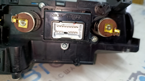 Hyundai Sonata 15-17 center console pocket box with scratches, cigarette lighters and USB