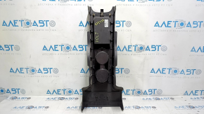 Chevrolet Volt 11-12 rear console, black, scratches, needs cleaning