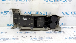 Chevrolet Volt 13-15 rear console, beige, scratches, needs cleaning