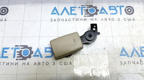Rear seat belt latch, 3rd row, left, Nissan Pathfinder 13-16, beige