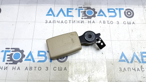 Rear seat belt latch, 3rd row, right, Nissan Pathfinder 13-16, beige