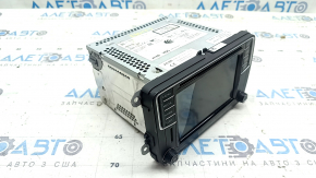 Monitor, display, navigation VW Passat b8 16-19 USA with 8 buttons, air leak under the glass, scratches