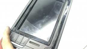 Monitor, display, navigation VW Passat b8 16-19 USA with 8 buttons, air leak under the glass, scratches
