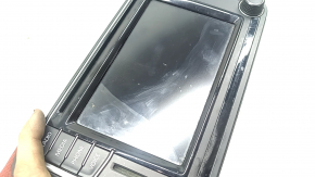 Monitor, display, navigation VW Passat b8 16-19 USA with 8 buttons, air leak under the glass, scratches