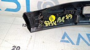 Left front panel trim VW Passat b8 16-19 USA graphite, gray, scratches, broken fasteners