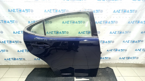 Rear right door assembly for Lexus ES300h ES350 13-18 hybrid, keyless, blue 8V3, scratches, scratches on chrome molding