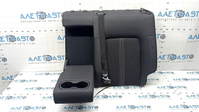 Rear seat backrest, 2nd row, left, Mazda CX-50 23-24, black leatherette combination