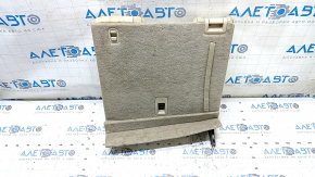 Backrest of the rear row of seats, 3rd row, right, Nissan Pathfinder 13-16, beige leather, dry-cleanable, wrinkled