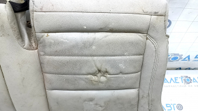 Rear seat cushion, 2nd row, left, Ford C-max MK2 13-18, beige leather, wrinkled, dry cleanable