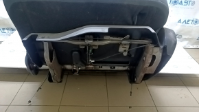 Rear seats, 2nd row, left, Infiniti JX35 QX60 13-13, black leather, with belt, with armrest, dented, scratches