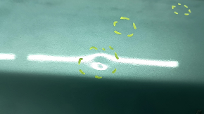 Front left fender Toyota Prius 30 13-15 green 781
