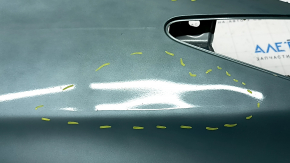 Front right fender Toyota Prius 30 10-15 green 781