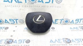 Airbag in the driver's steering wheel for the Lexus ES300h ES350 13-16 pre-restyling, black