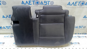 Rear seat cushion, 2nd row, left, Infiniti QX50 19-21, black leather