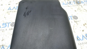 Rear seat armrest, 2nd row, Infiniti QX50 19-25, black leather, cleanable