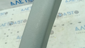 Rear left door sill trim for Toyota Prius 30 10-15, gray, scratches