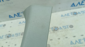Rear left door sill trim for Toyota Prius 30 10-15, gray, scratches