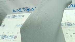 Front lower left pillar trim for Toyota Prius 30 12-15, gray, scratches, needs cleaning