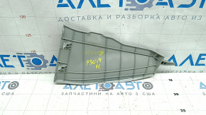 Left center console trim for Toyota Prius 30 10-15, gray, scratches