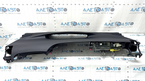 Toyota Prius 30 14-15 black, scratched dashboard with airbag
