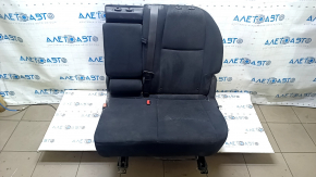 Rear seats, 2nd row, left, Nissan Pathfinder 13-16, black velour, dry-cleanable