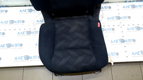 Rear seat row 2 right Nissan Rogue 14-16 black cloth, for cleaning