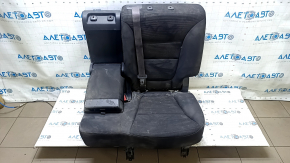Rear seat, 2nd row, left, Kia Sorento 10-15, black cloth, dry cleanable
