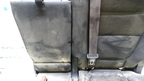 Rear seat, 2nd row, left, Kia Sorento 10-15, black cloth, dry cleanable