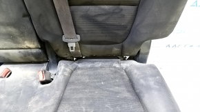 Rear seat, 2nd row, left, Kia Sorento 10-15, black cloth, dry cleanable
