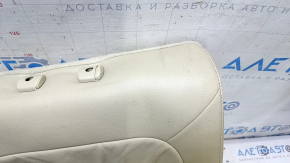 Backrest of the rear seat of the 2nd row, right, Ford Flex 13-19, leather, beige, dry-cleanable