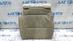 Rear seat cushion cover, 2nd row, right, Ford Flex 09-11, leather, beige, for cleaning