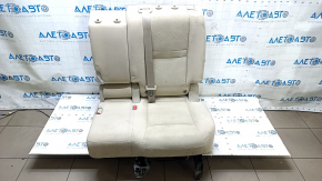 Rear seat, 2nd row, left, Nissan Rogue 14-16, black cloth, with belt