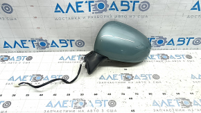 Left side mirror assembly for Toyota Prius 30 10-15, 5 pins, green
