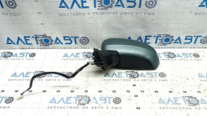 Left side mirror assembly for Toyota Prius 30 10-15, 5 pins, green