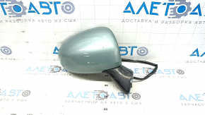 Right side mirror assembly for Toyota Prius 30 10-15, 5 pins, green